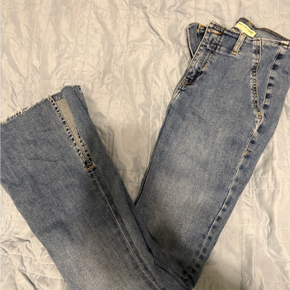 We The Free Light Blue Denim Jeans